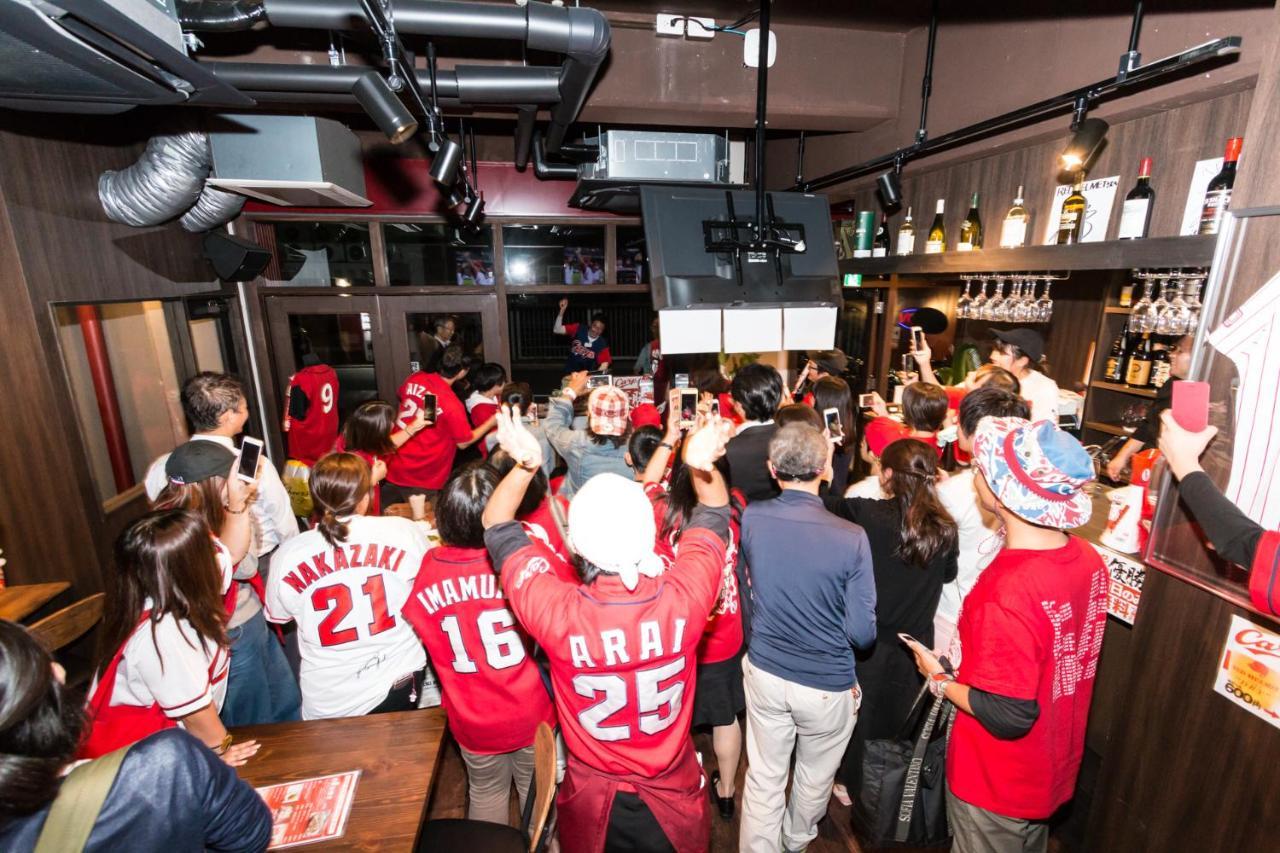 Red Helmet House & Sports Bar Hiroshima Hostel Exterior photo